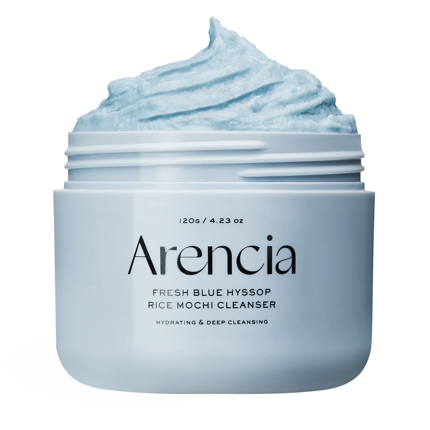 Arencia Fresh Blue Hyssop Rice Mochi Cleanser