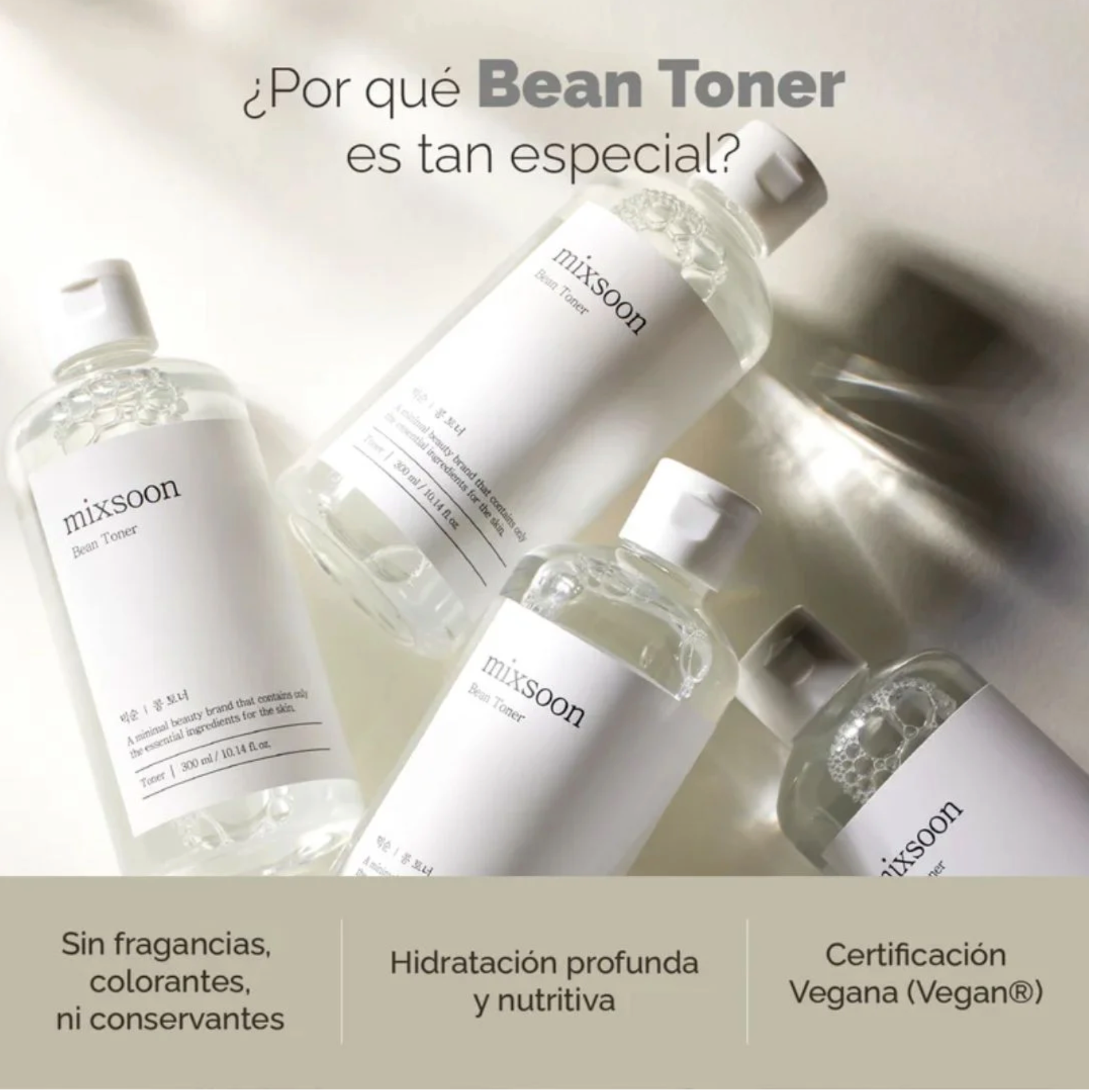 Mixsoon Tónico “Bean Toner” 300ml