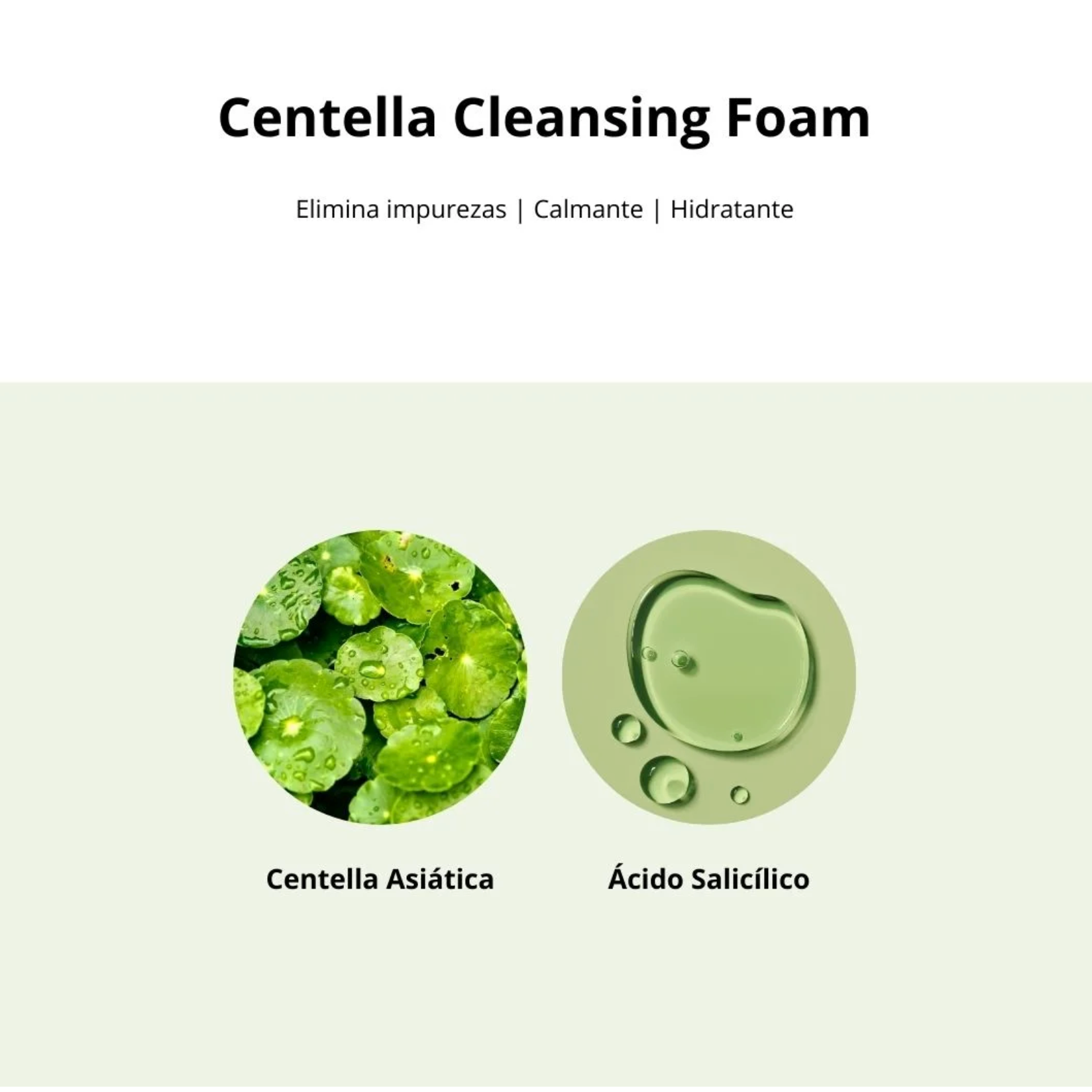 Mixsoon Limpiador “Centella Cleansing Foam” 150ml