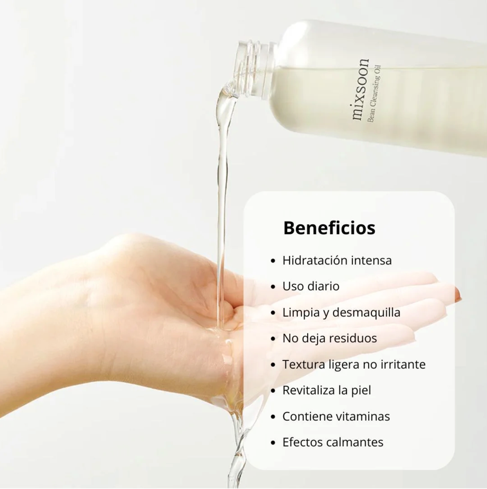 Mixsoon Limpiador Bean Cleansing Oil – 195ml