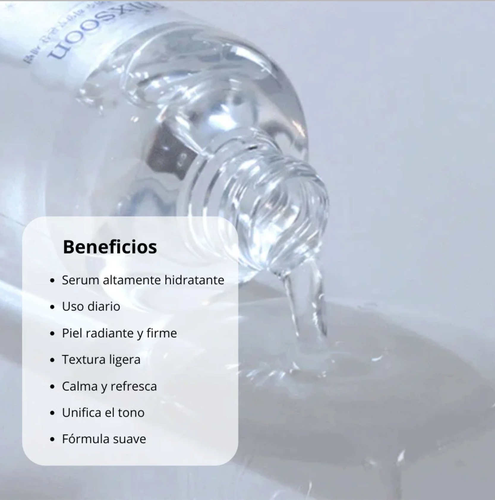 Mixsoon Serum “Glacier Water Hyaluronic Acid Serum” 100ml