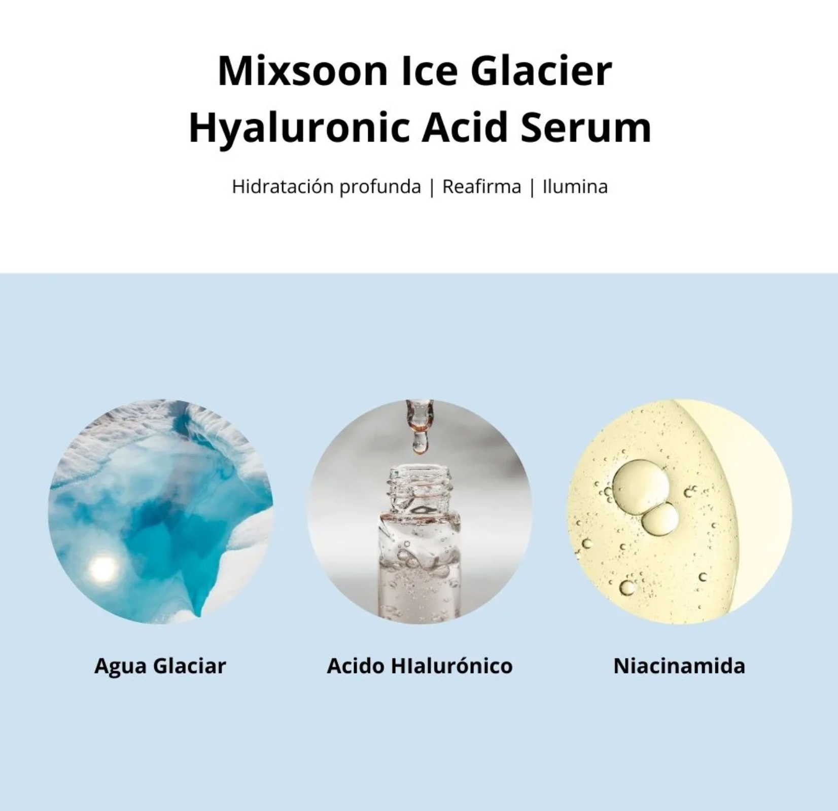 Mixsoon Serum “Glacier Water Hyaluronic Acid Serum” 100ml