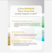 Mixsoon Almohadillas de tónico “Bean Toner Pad” 70ea (280ml)