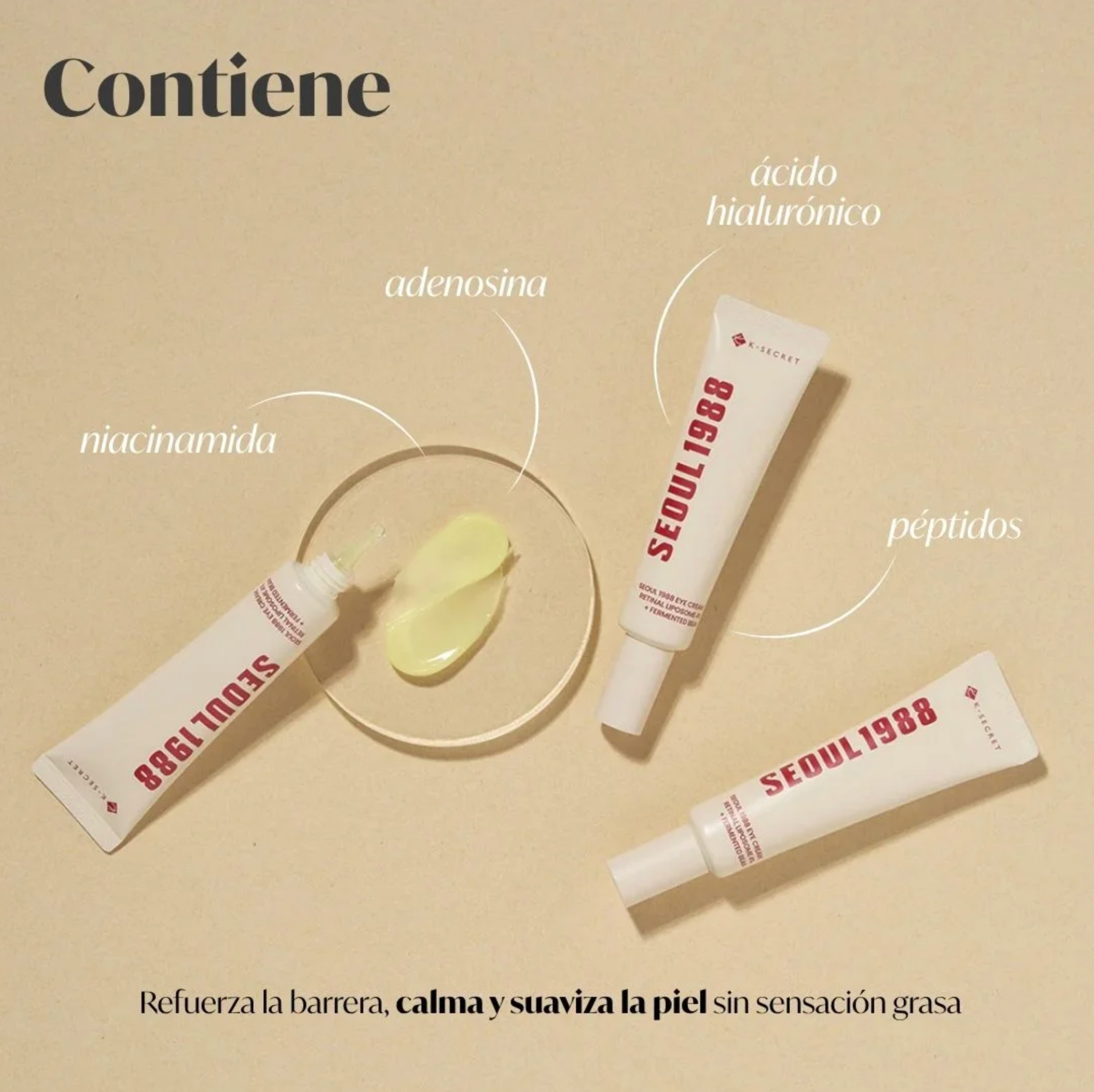 SEOUL 1988 Eye Cream : Retinal Liposome 4% + Fermented Bean