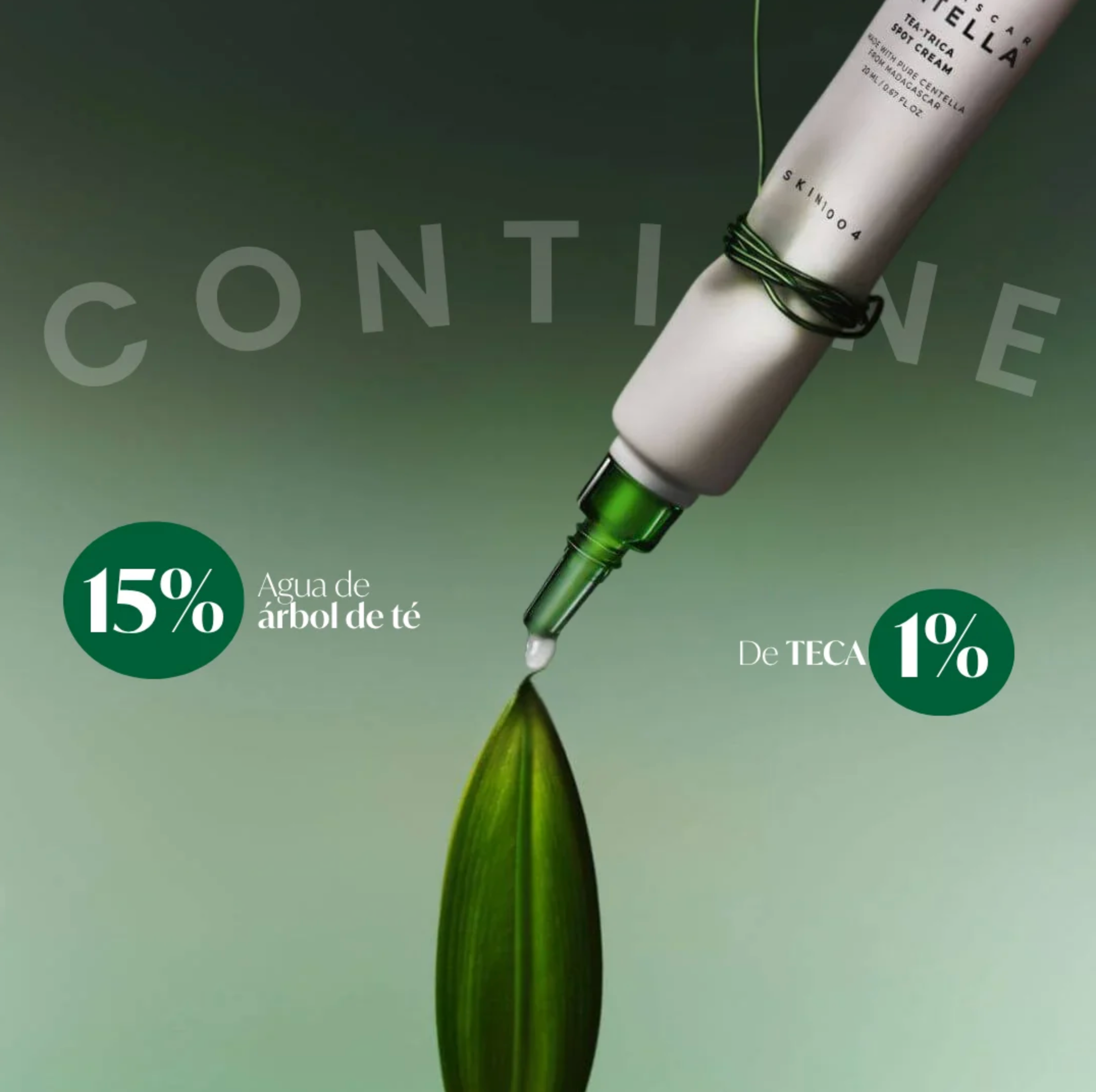 Skin1004 Crema “Madagascar Centella Tea-Trica Spot Cream”