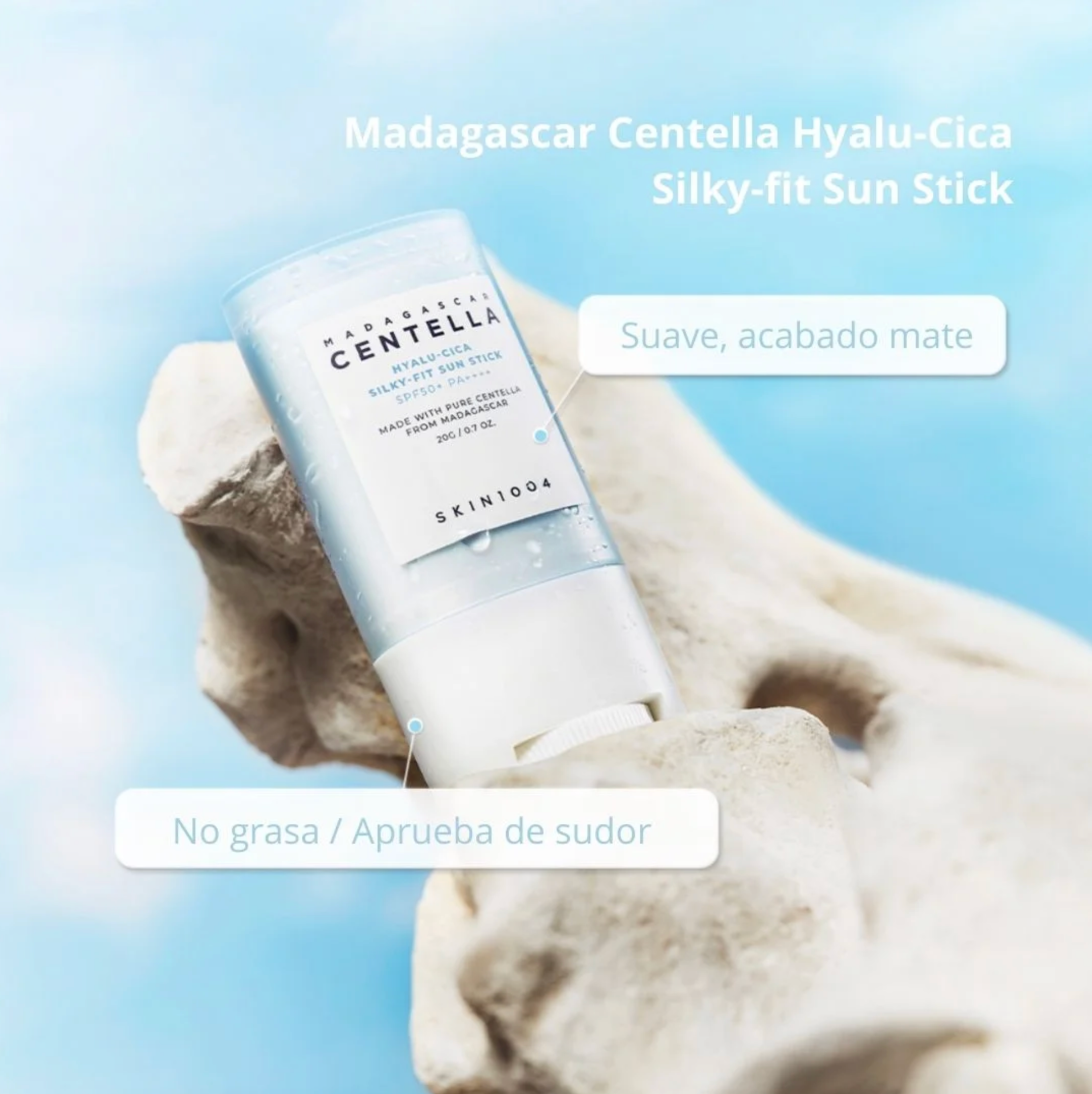 Skin1004 Hyalu-Cica Silky-fit Sun Stick 20g