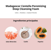Skin1004 Limpiador “Madagascar Centella Poremizing Deep Cleansing Foam”
