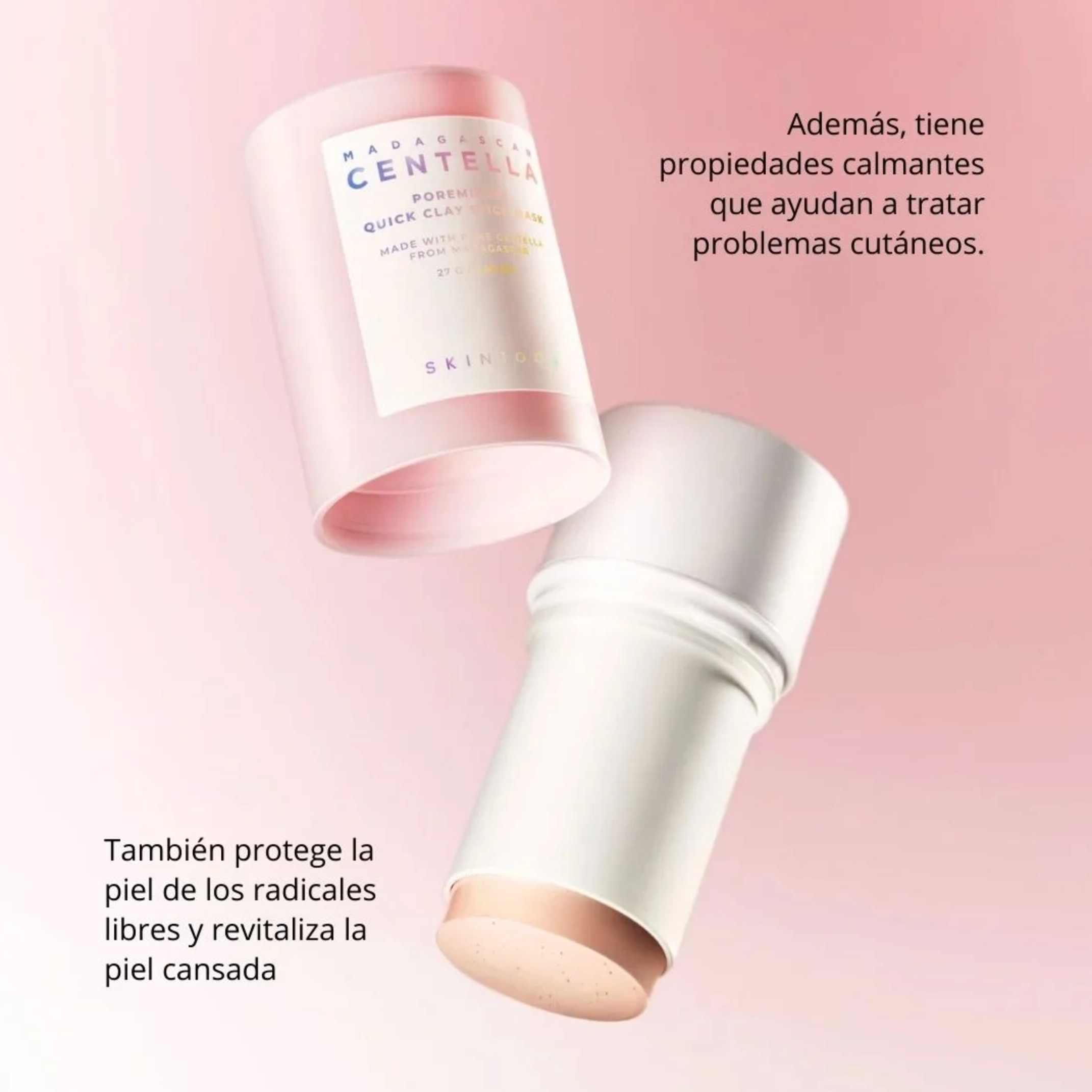 Skin1004 Mascarilla “Madagascar Centella Poremizing Quick Clay Stick Mask”