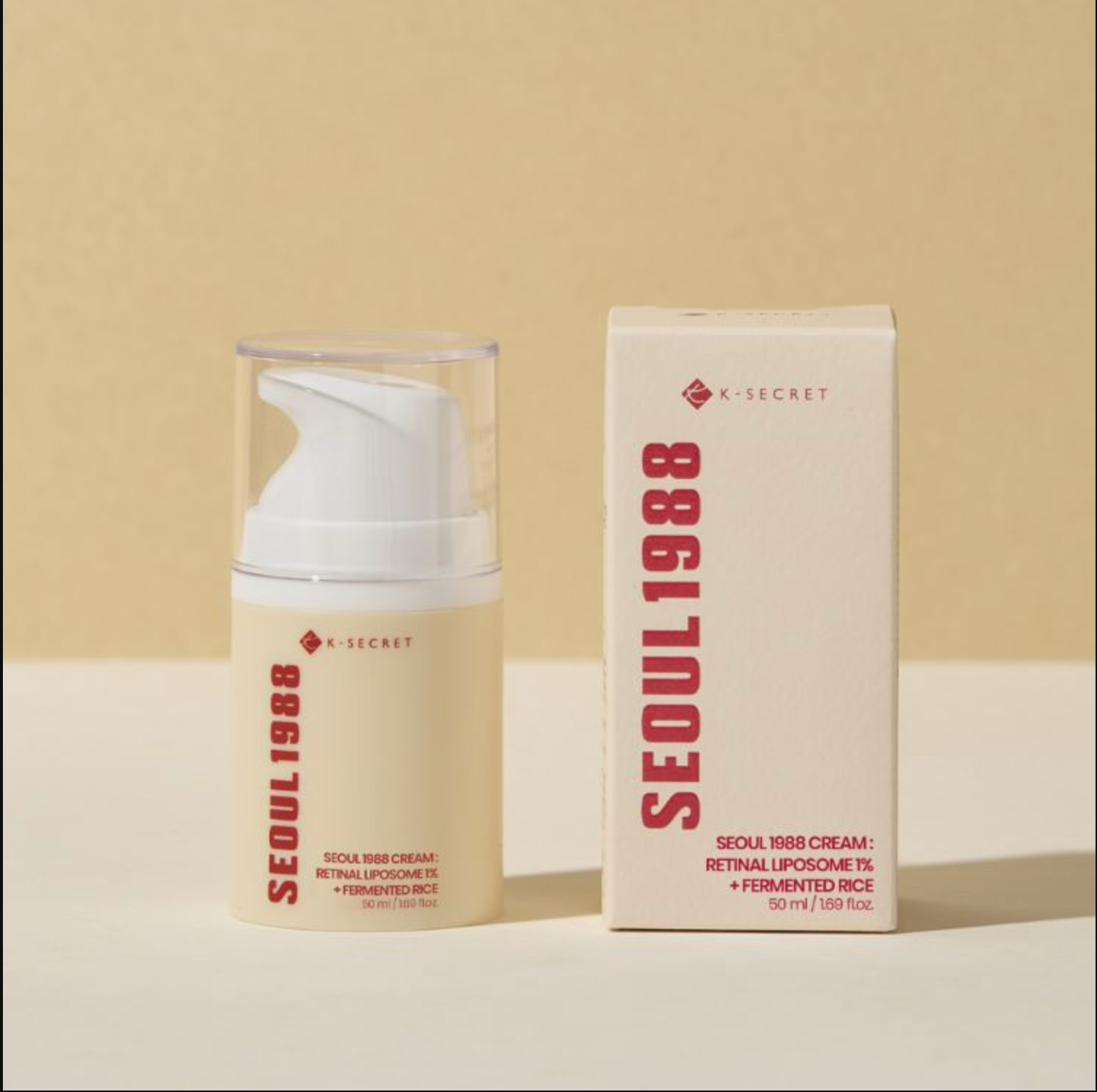 SEOUL 1988 Cream: Retinal Liposome 1% + Fermented Rice