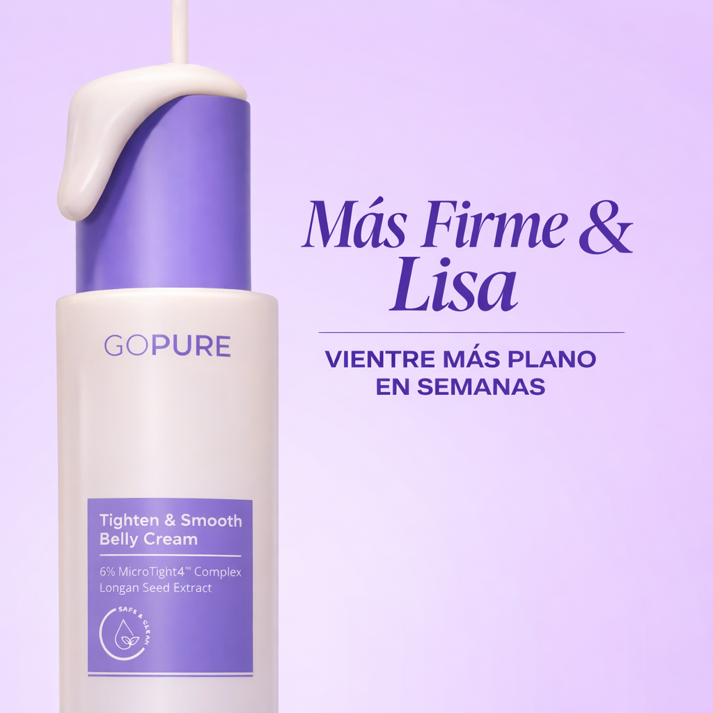 Go Pure - Crema para reafirmar y suavizar el vientre