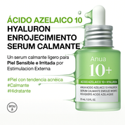 ANUA Azelaic Acid 10% Serum - Serum Anti-rojeces 30 ml