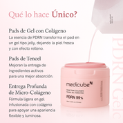 MEDICUBE PDRN Pink Toner Gel Pads - 70 pzs