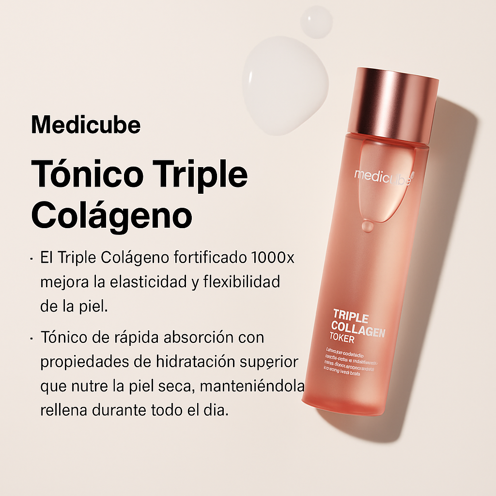 MEDICUBE Triple Collagen Toner – 140ml