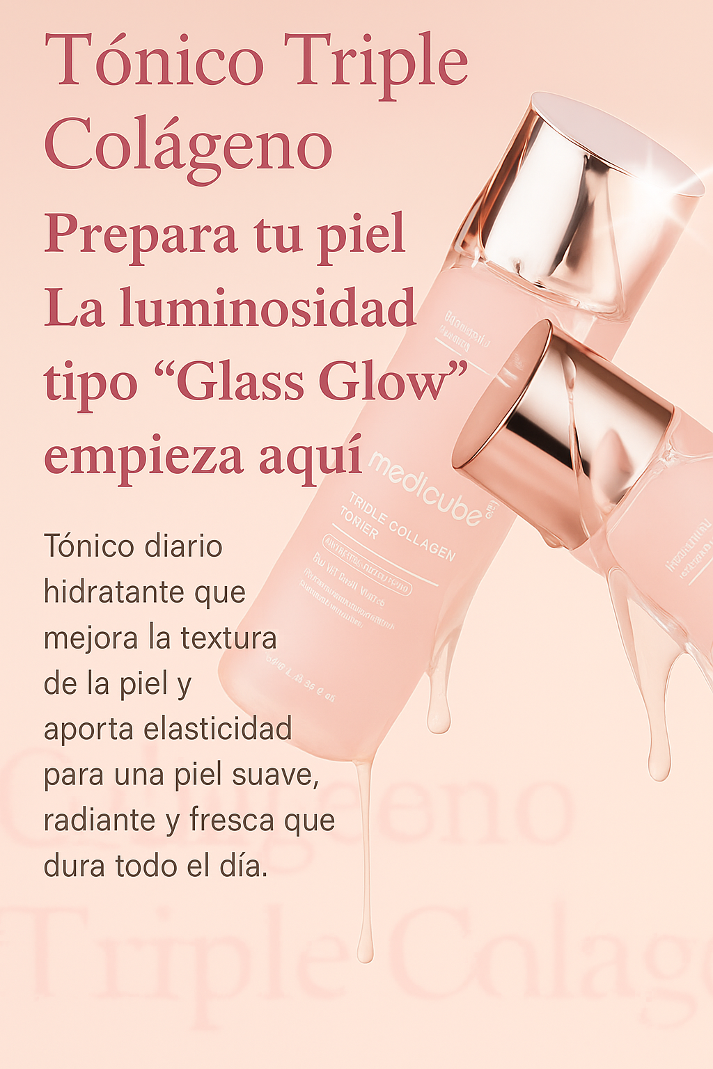 MEDICUBE Triple Collagen Toner – 140ml