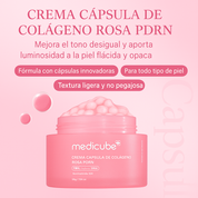 MEDICUBE PDRN Pink Collagen Capsule Cream -Crema Reafirmante 55g