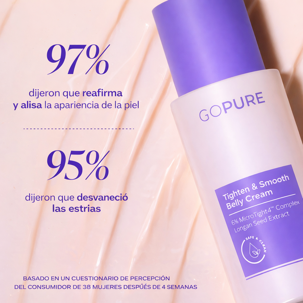 Go Pure - Crema para reafirmar y suavizar el vientre