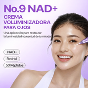 Numbuzin - Crema para ojos Volumetox con retinol NAD+ n.° 9