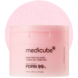MEDICUBE PDRN Pink Toner Gel Pads - 70 pzs