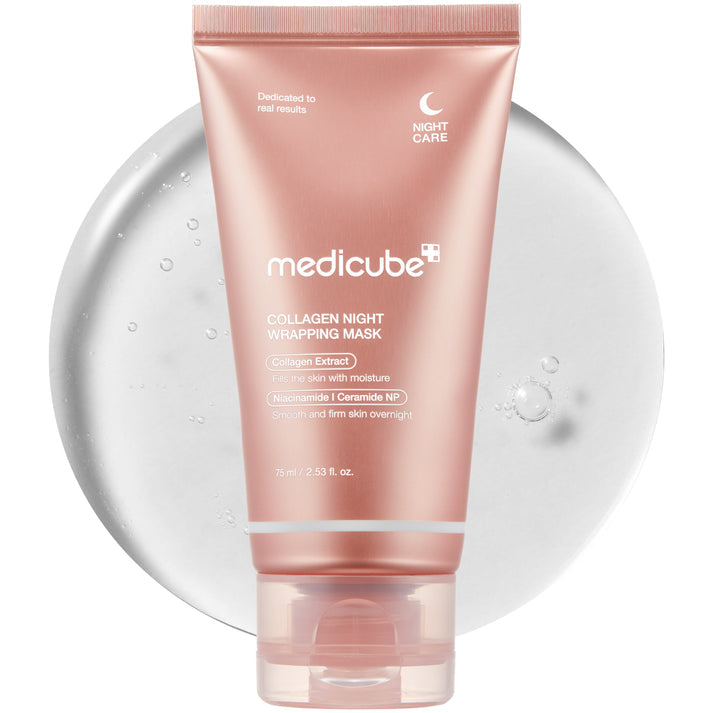 MEDICUBE Collagen Night Wrapping Mask - Mascarilla Nocturna 75ml