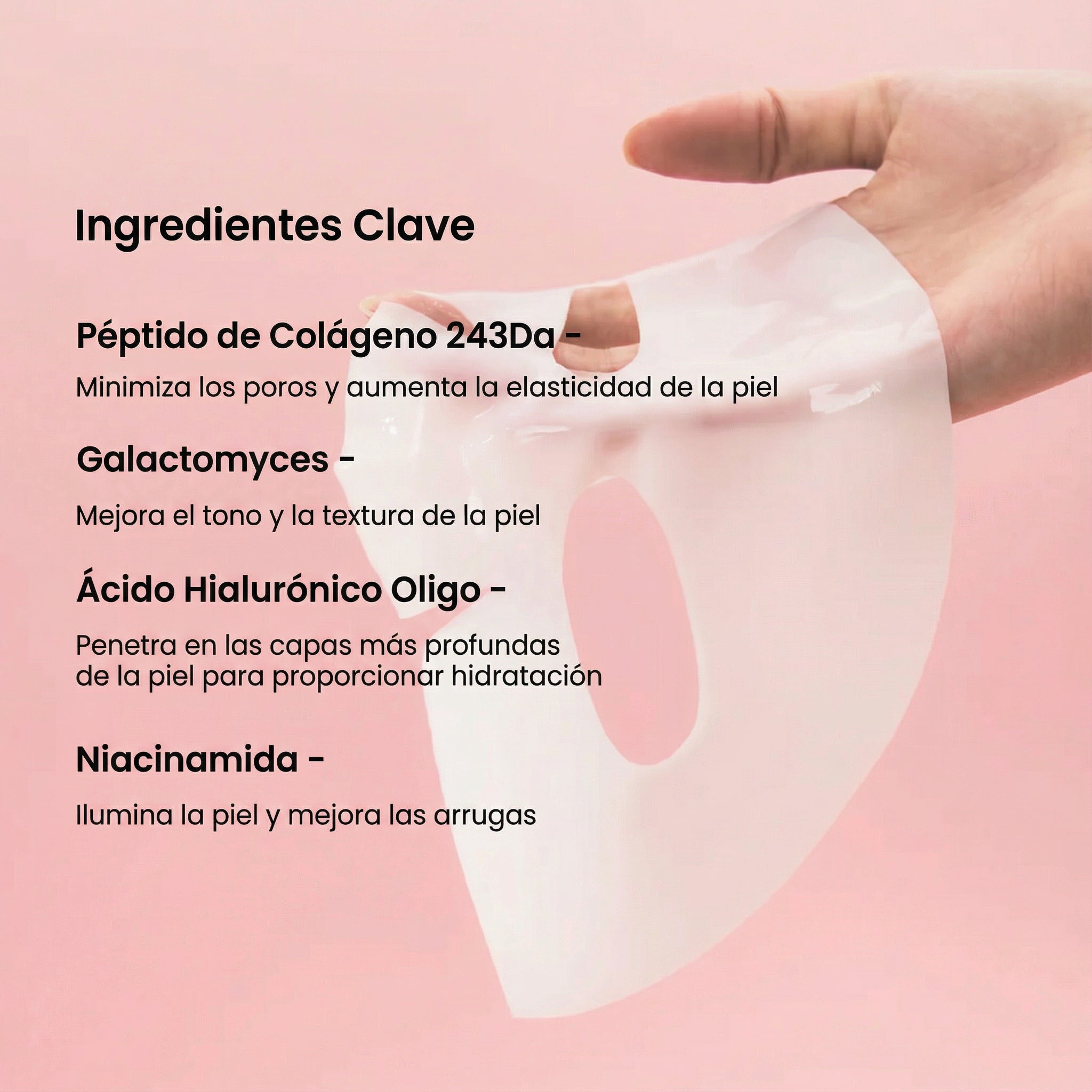 Bio-Collagen Real Deep Mask — Hidratación Profunda + Piel Firme y Radiante 🌟